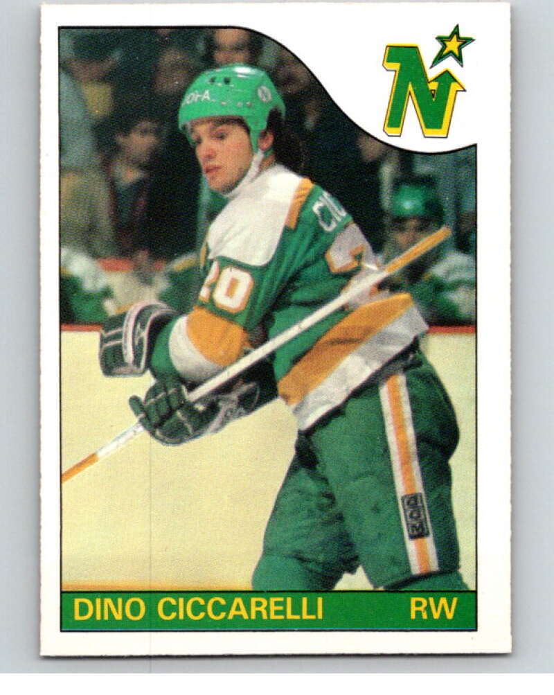 1985-86 O-Pee-Chee #13 Dino Ciccarelli Minnesota North Stars V56346 Image 1