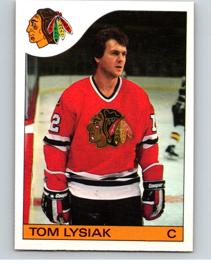 1985-86 O-Pee-Chee #23 Tom Lysiak Chicago Blackhawks V56377 Image 1