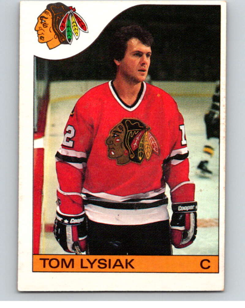 1985-86 O-Pee-Chee #23 Tom Lysiak Chicago Blackhawks V56378 Image 1
