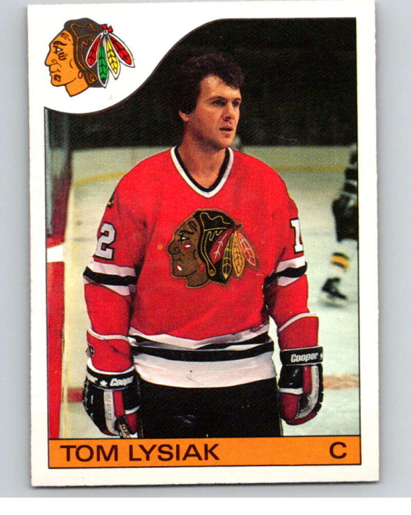 1985-86 O-Pee-Chee #23 Tom Lysiak Chicago Blackhawks V56379 Image 1