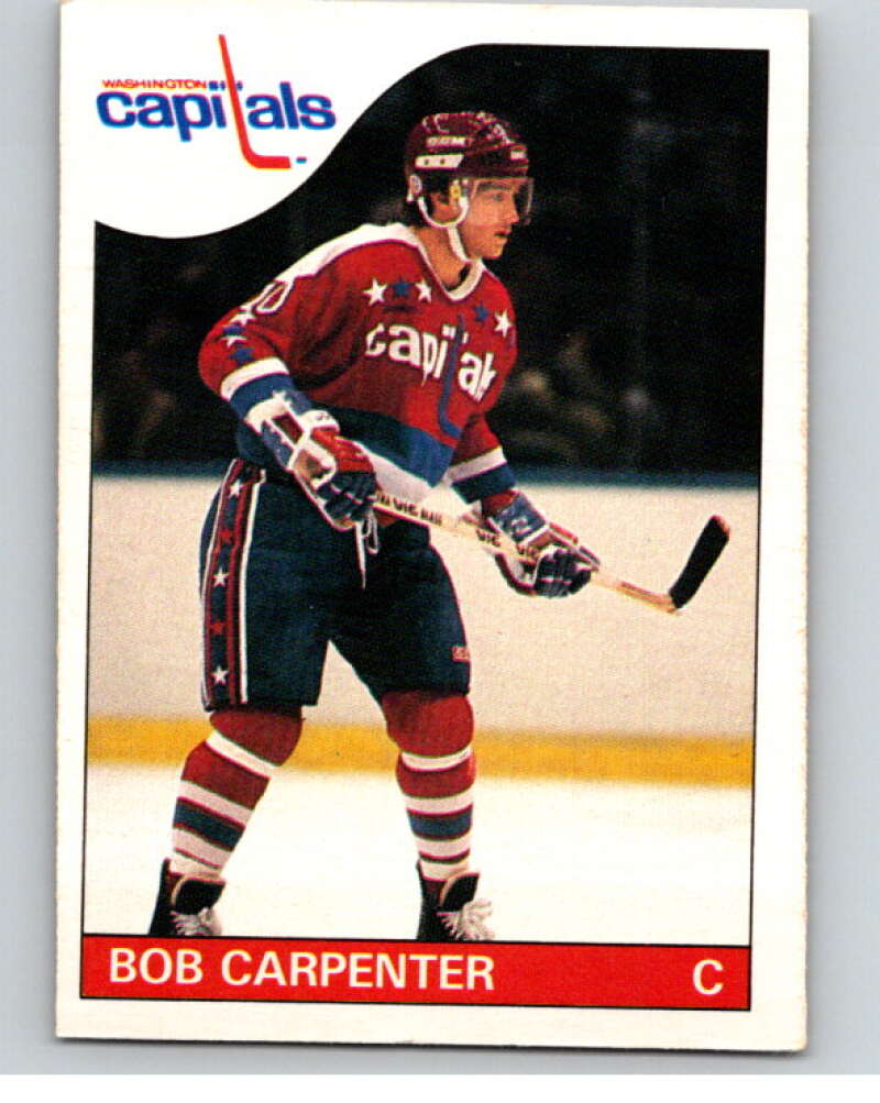 1985-86 O-Pee-Chee #26 Bob Carpenter Washington Capitals V56391 Image 1