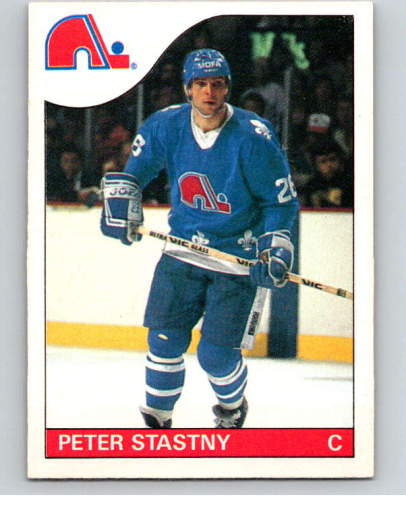 1985-86 O-Pee-Chee #31 Peter Stastny Quebec Nordiques V56405 Image 1