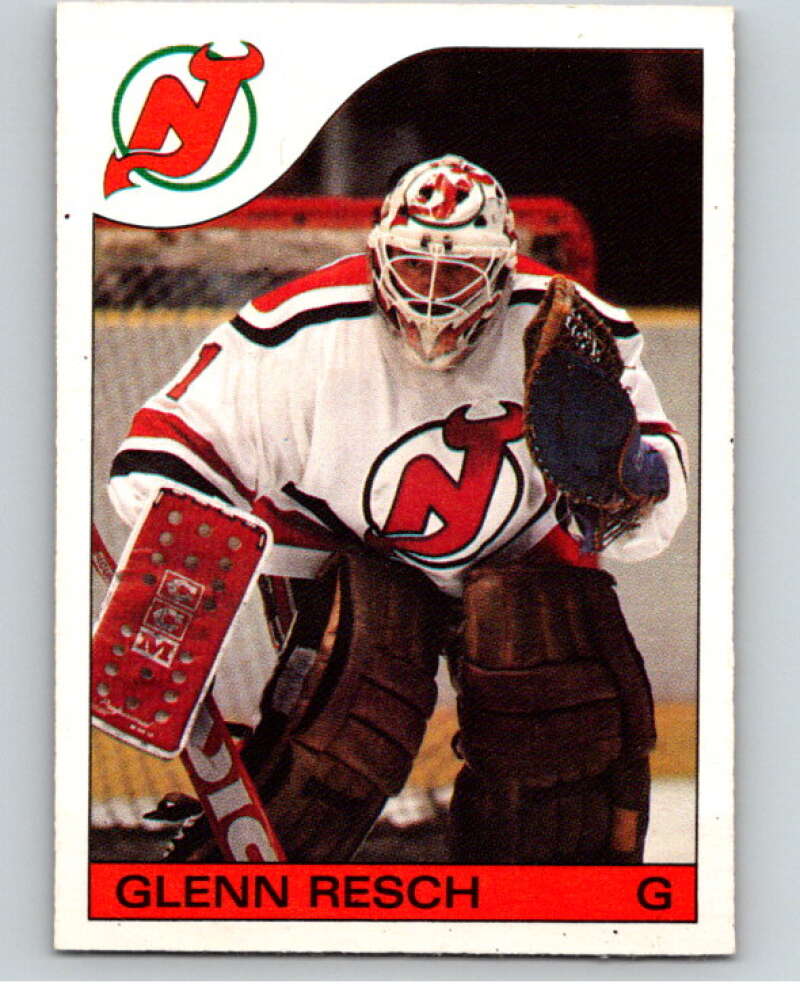 1985-86 O-Pee-Chee #36 Glenn Resch New Jersey Devils V56415 Image 1