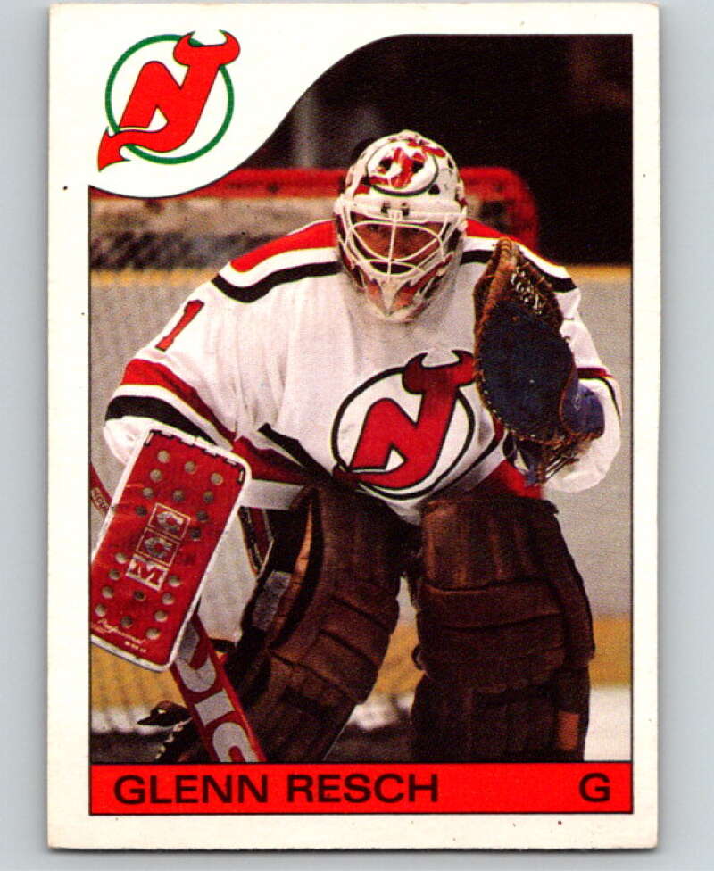 1985-86 O-Pee-Chee #36 Glenn Resch New Jersey Devils V56416 Image 1