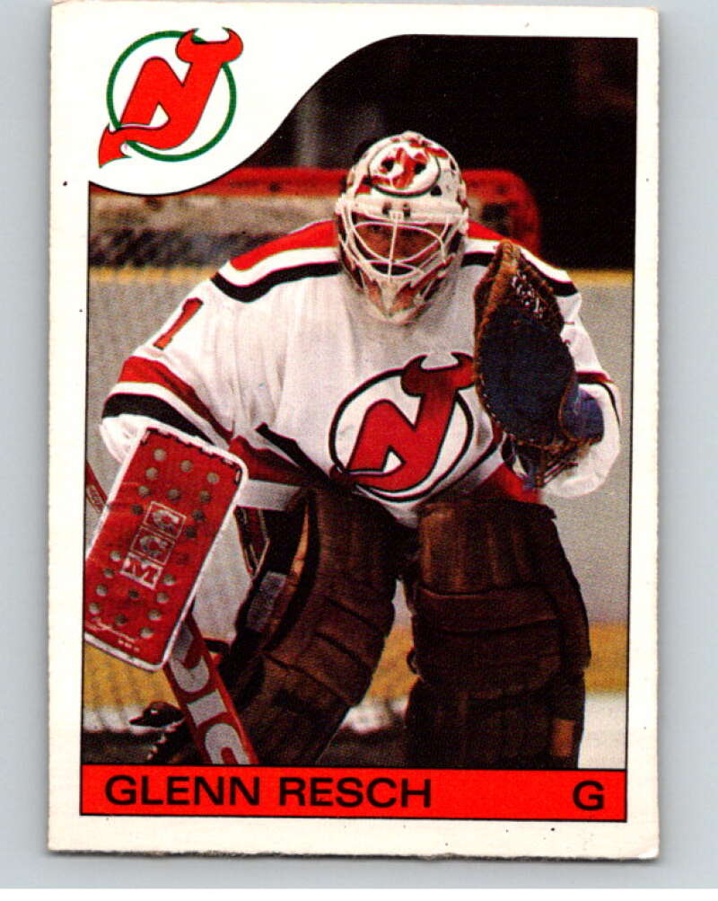1985-86 O-Pee-Chee #36 Glenn Resch New Jersey Devils V56417 Image 1