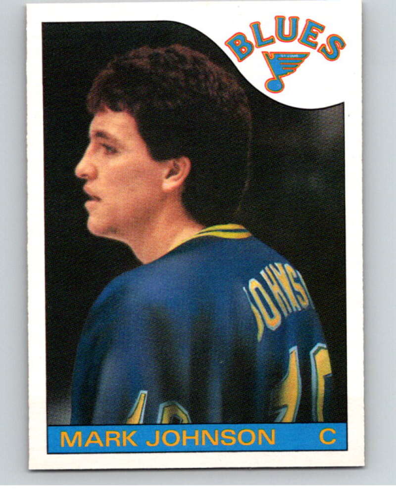 1985-86 O-Pee-Chee #44 Mark Johnson St. Louis Blues V56433 Image 1