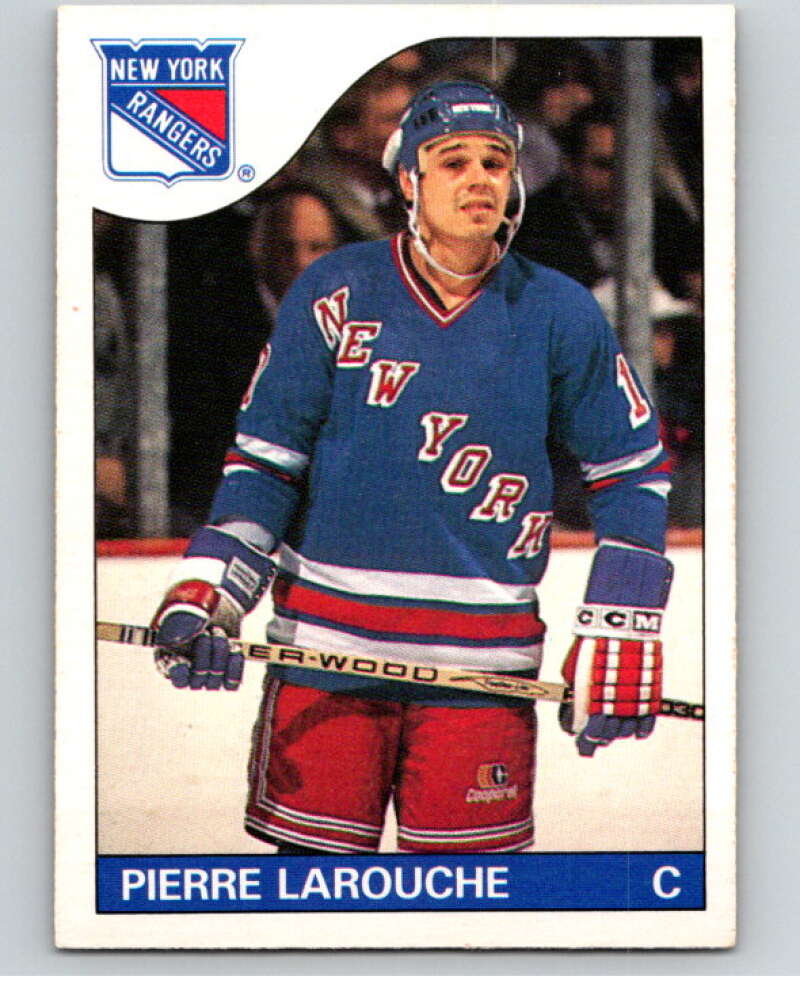 1985-86 O-Pee-Chee #54 Pierre Larouche New York Rangers V56455 Image 1