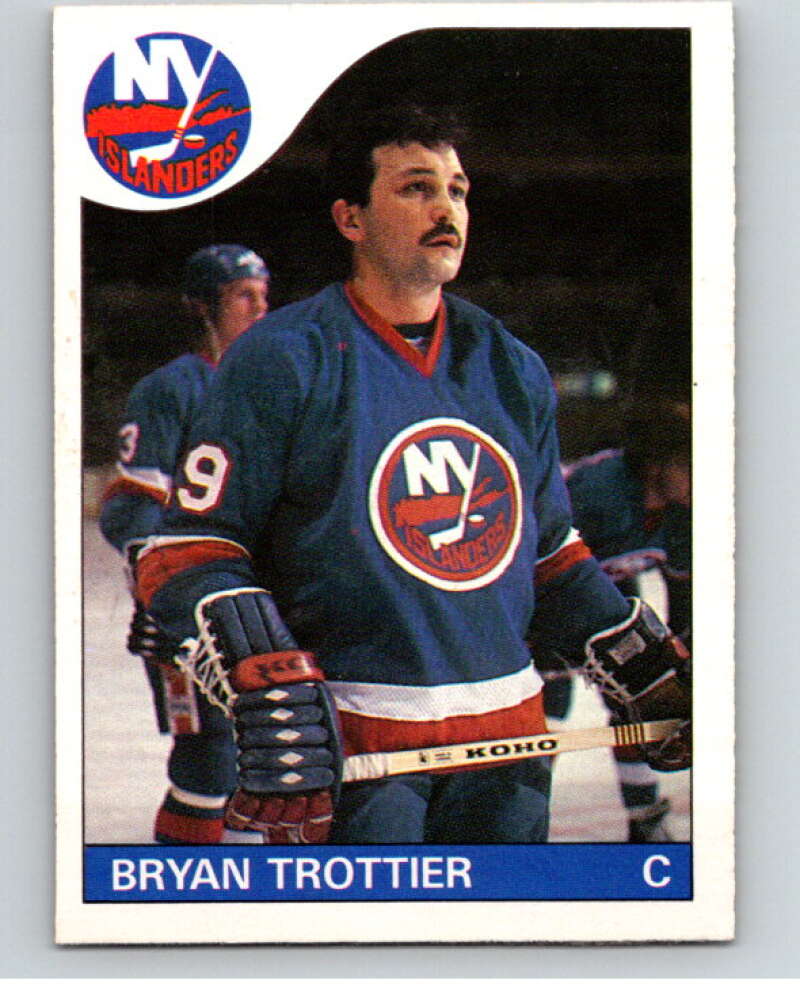 1985-86 O-Pee-Chee #60 Bryan Trottier New York Islanders V56465 Image 1