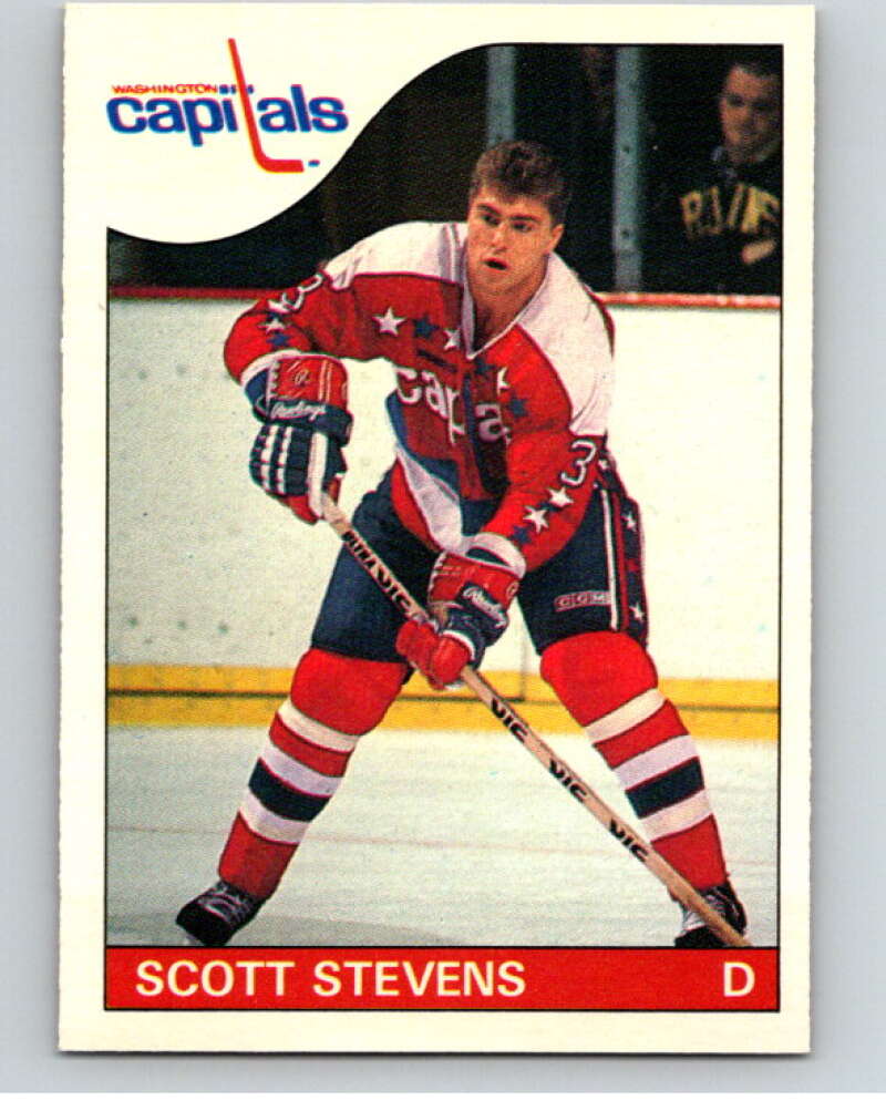 1985-86 O-Pee-Chee #62 Scott Stevens Washington Capitals V56469 Image 1