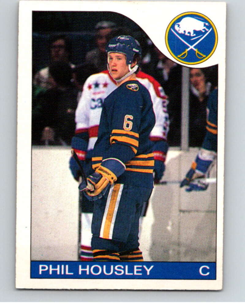 1985-86 O-Pee-Chee #63 Phil Housley Buffalo Sabres V56472 Image 1