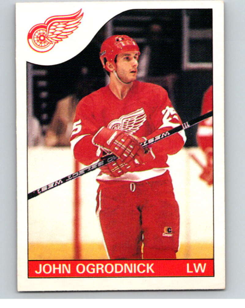 1985-86 O-Pee-Chee #70 John Ogrodnick Detroit Red Wings V56485 Image 1