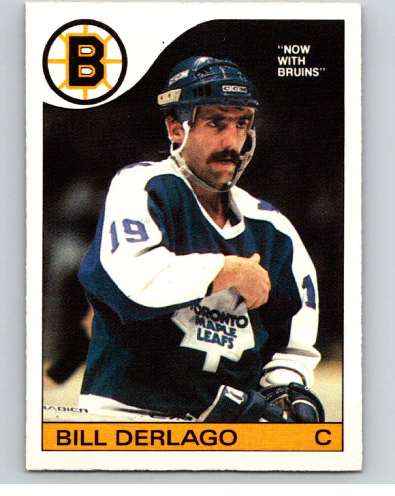 1985-86 O-Pee-Chee #71 Bill Derlago Boston Bruins V56486 Image 1