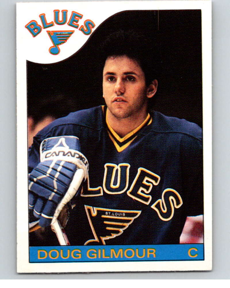 1985-86 O-Pee-Chee #76 Doug Gilmour St. Louis Blues V56500 Image 1