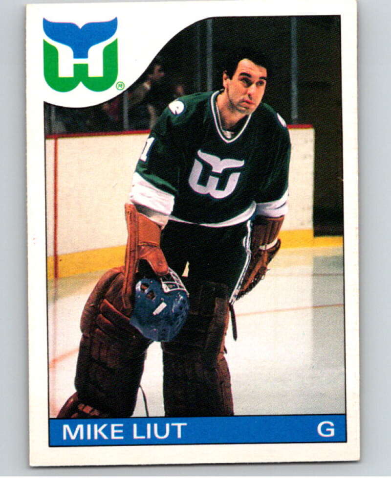 1985-86 O-Pee-Chee #88 Mike Liut Hartford Whalers V56533 Image 1