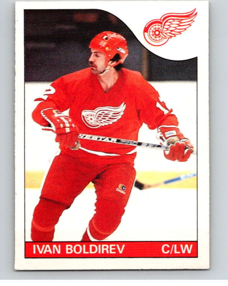1985-86 O-Pee-Chee #92 Ivan Boldirev Detroit Red Wings V56542 Image 1