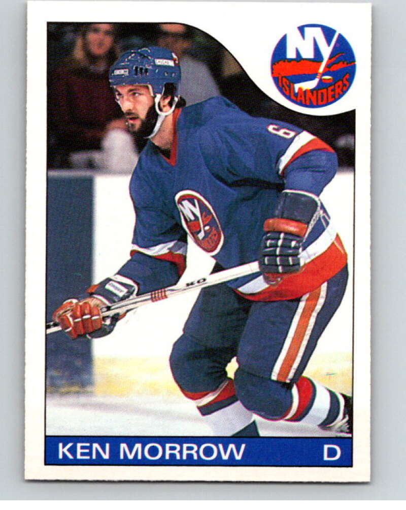 1985-86 O-Pee-Chee #93 Ken Morrow New York Islanders V56543 Image 1