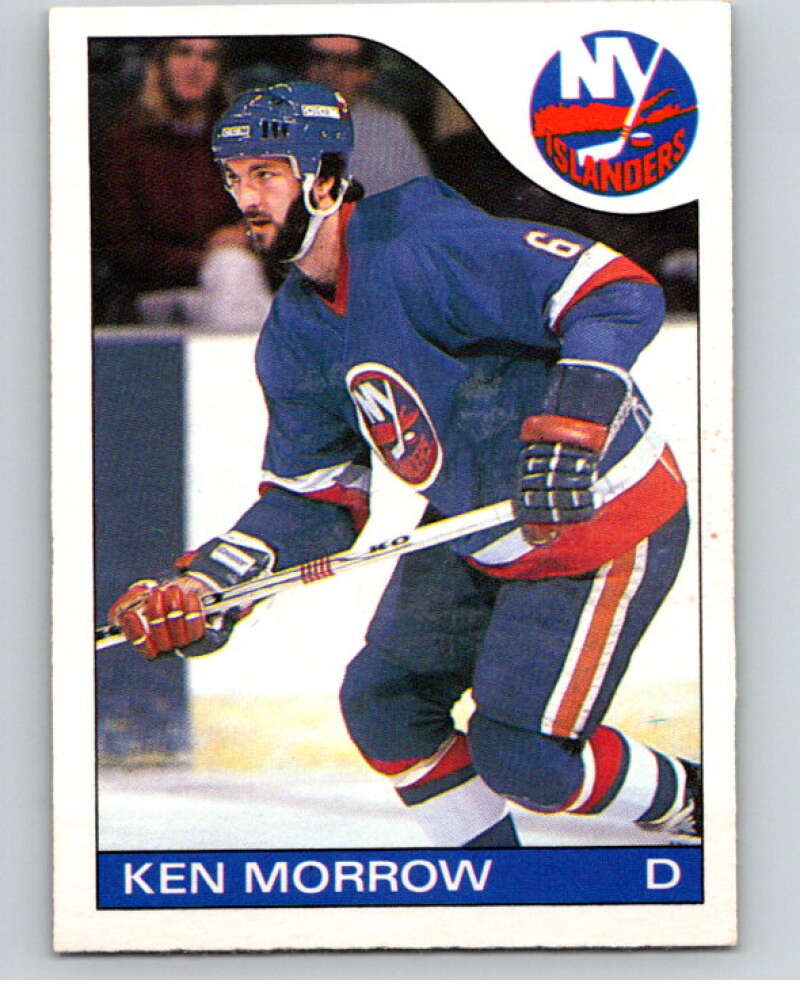 1985-86 O-Pee-Chee #93 Ken Morrow New York Islanders V56544 Image 1
