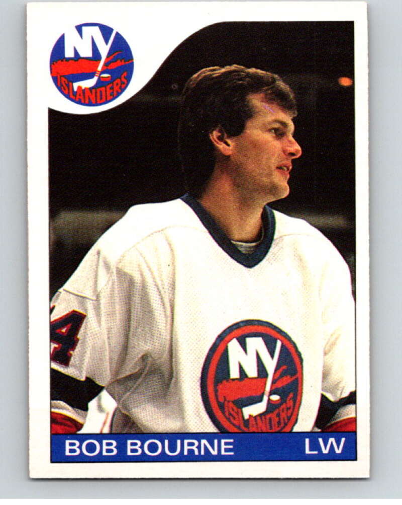 1985-86 O-Pee-Chee #97 Bob Bourne New York Islanders V56551 Image 1