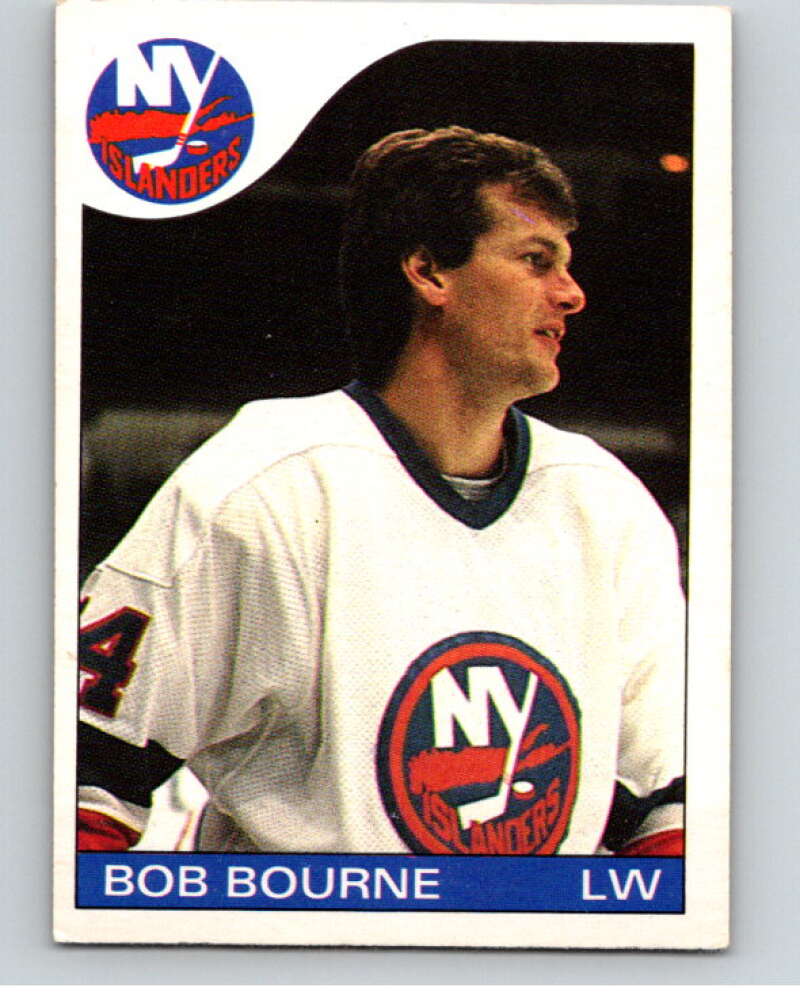 1985-86 O-Pee-Chee #97 Bob Bourne New York Islanders V56552 Image 1