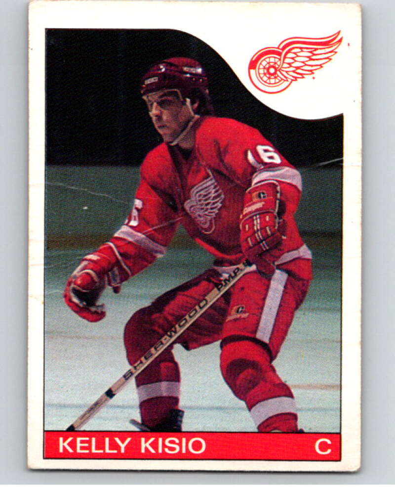 1985-86 O-Pee-Chee #101 Kelly Kisio Detroit Red Wings V56561 Image 1