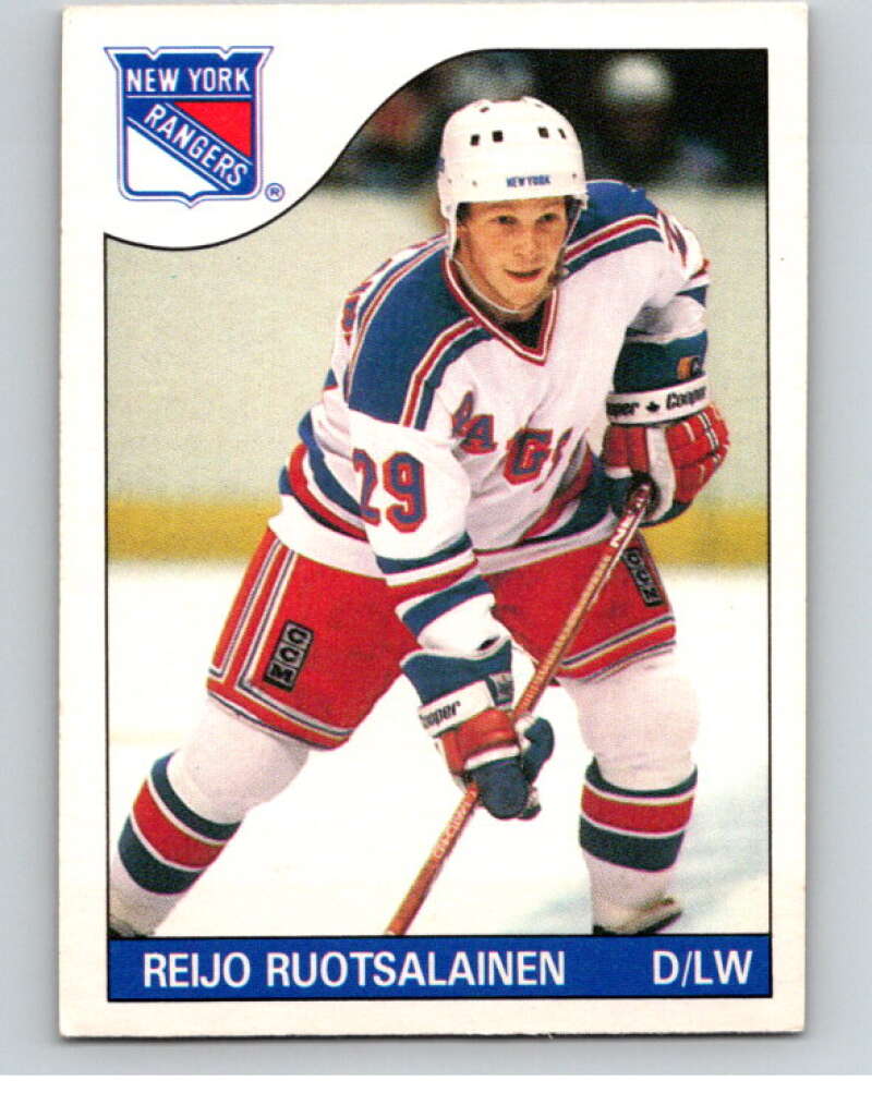 1985-86 O-Pee-Chee #112 Reijo Ruotsalainen New York Rangers V56592 Image 1