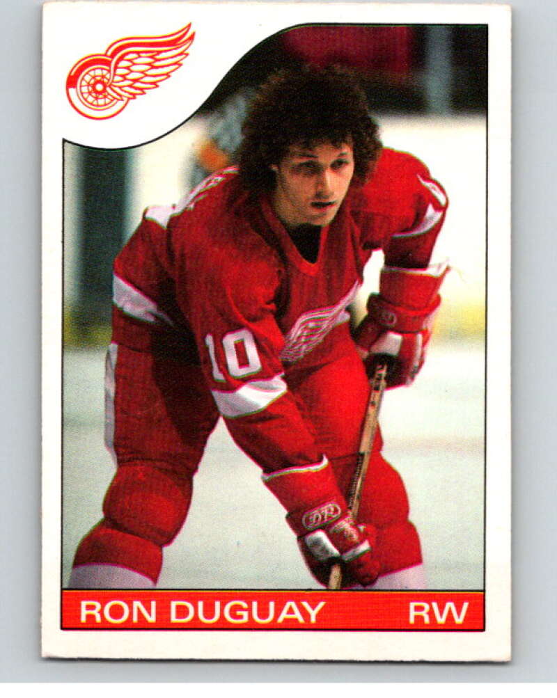 1985-86 O-Pee-Chee #116 Ron Duguay Detroit Red Wings V56603 Image 1