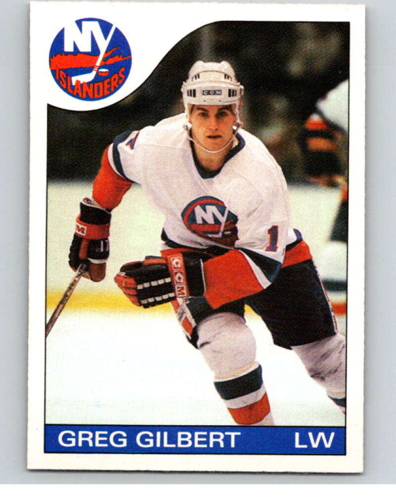 1985-86 O-Pee-Chee #126 Greg Gilbert New York Islanders V56627 Image 1