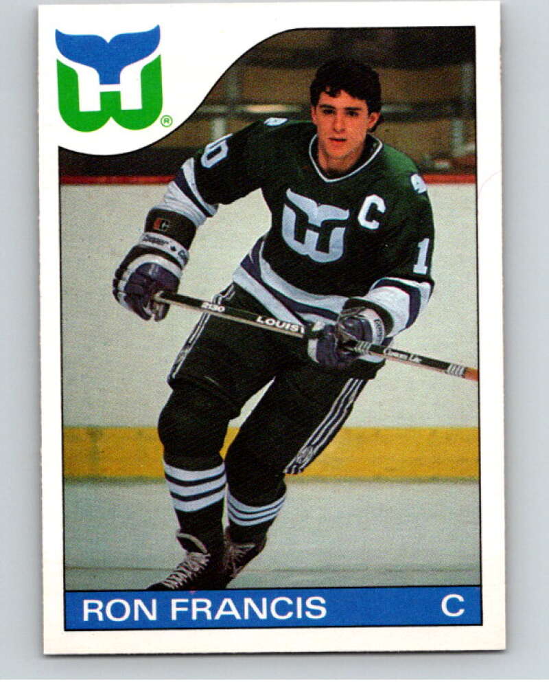 1985-86 O-Pee-Chee #140 Ron Francis Hartford Whalers V56657 Image 1