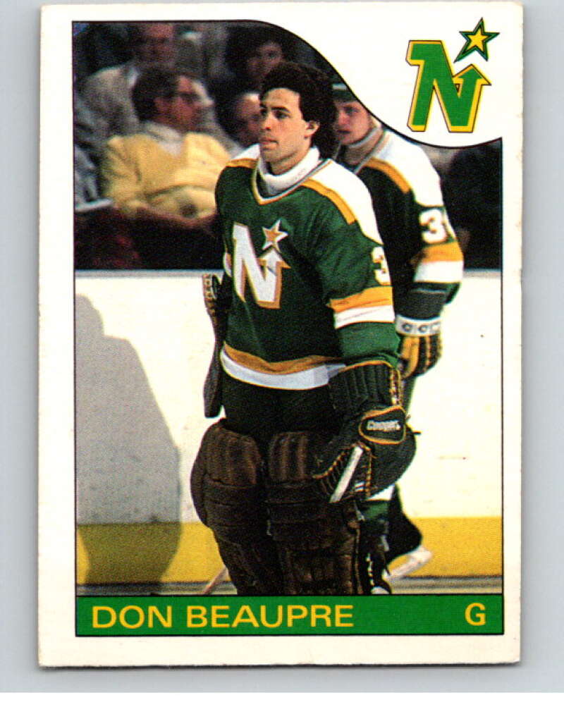 1985-86 O-Pee-Chee #142 Don Beaupre Minnesota North Stars V56666 Image 1