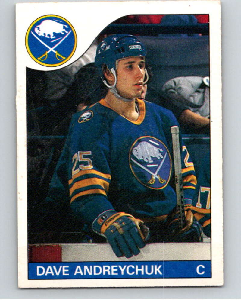1985-86 O-Pee-Chee #143 Dave Andreychuk Buffalo Sabres V56669 Image 1