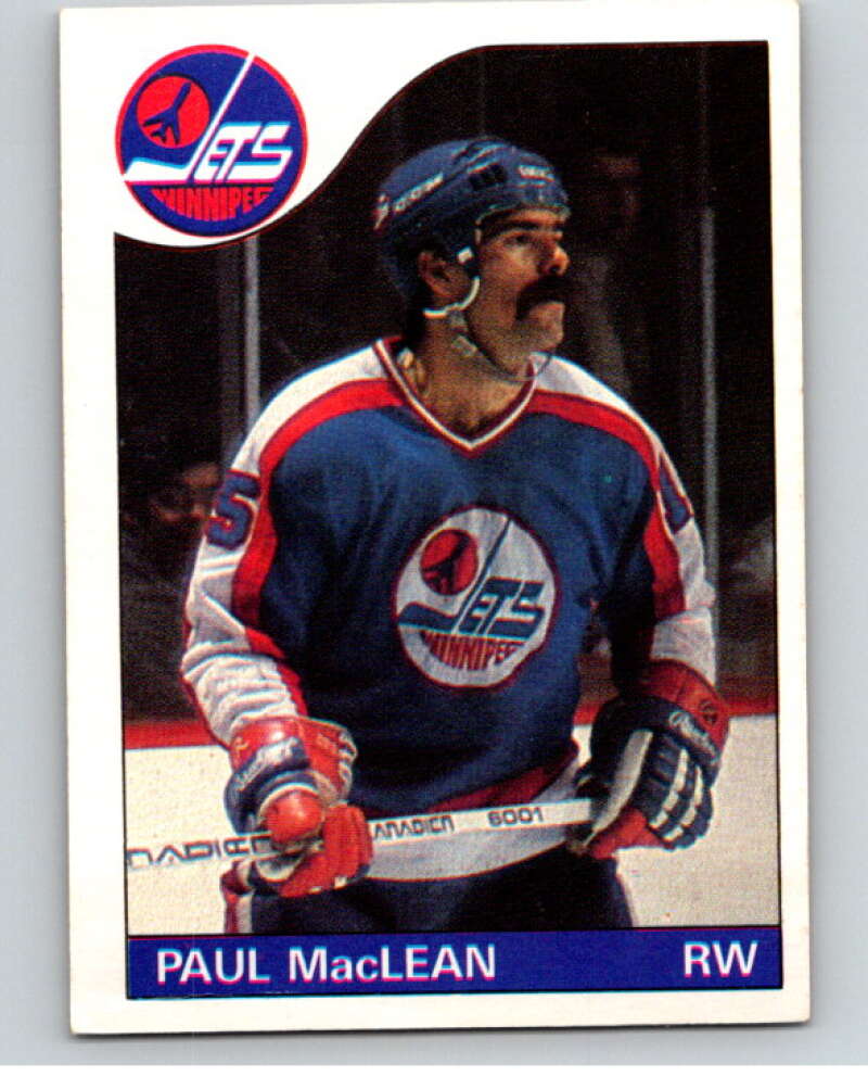 1985-86 O-Pee-Chee #145 Paul MacLean Winnipeg Jets V56673 Image 1