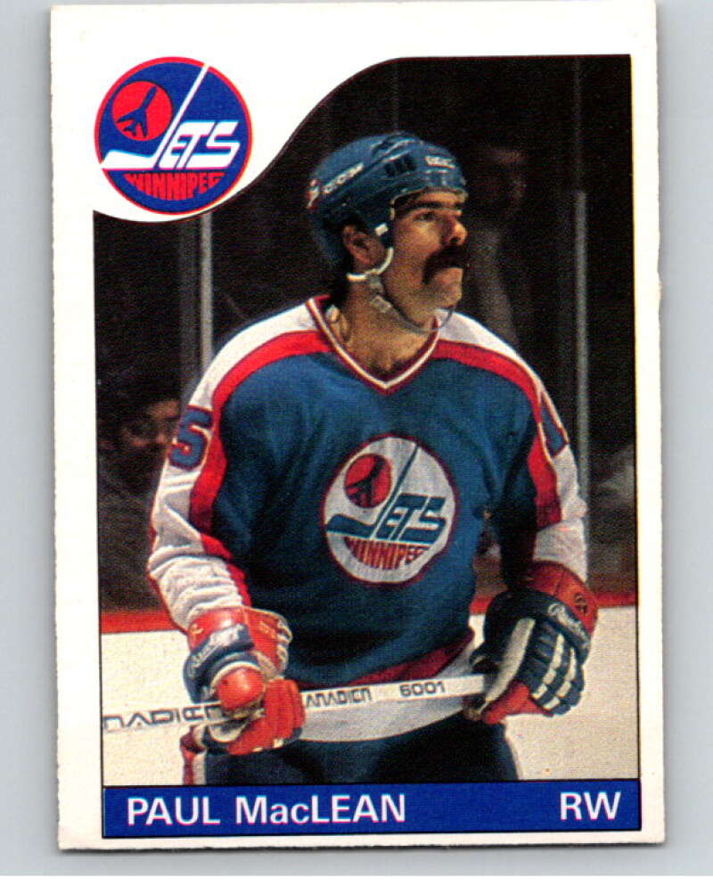 1985-86 O-Pee-Chee #145 Paul MacLean Winnipeg Jets V56675 Image 1