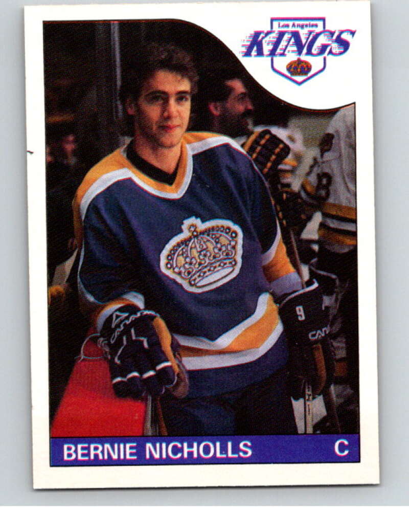 1985-86 O-Pee-Chee #148 Bernie Nicholls Los Angeles Kings V56679 Image 1