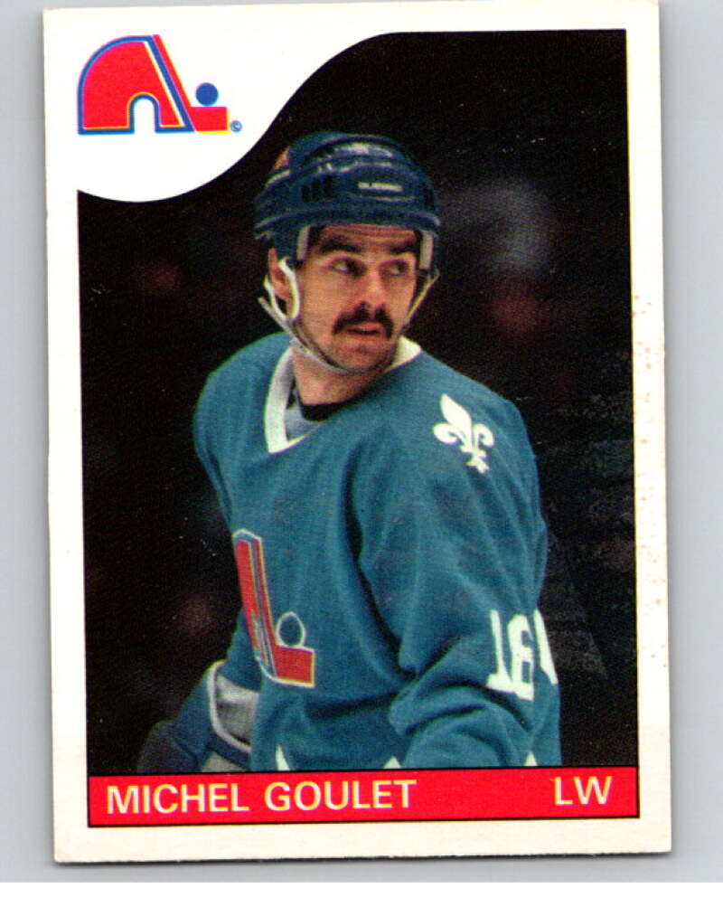 1985-86 O-Pee-Chee #150 Michel Goulet Quebec Nordiques V56684 Image 1