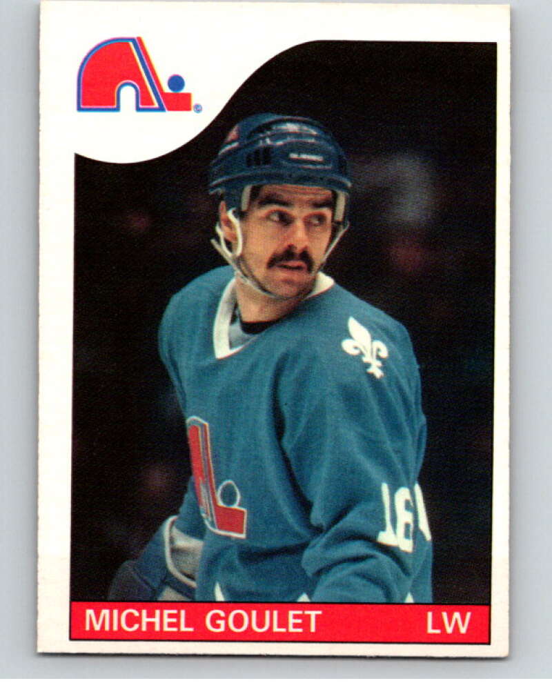 1985-86 O-Pee-Chee #150 Michel Goulet Quebec Nordiques V56685 Image 1