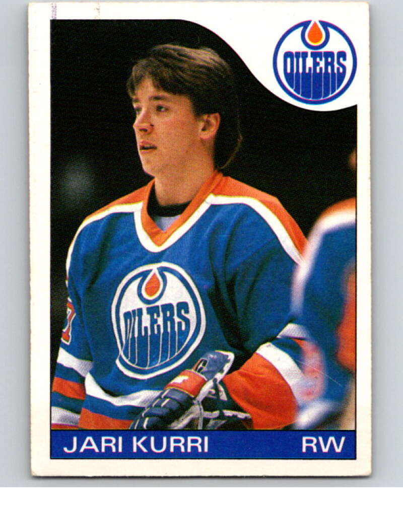 1985-86 O-Pee-Chee #155 Jari Kurri Edmonton Oilers V56700 Image 1