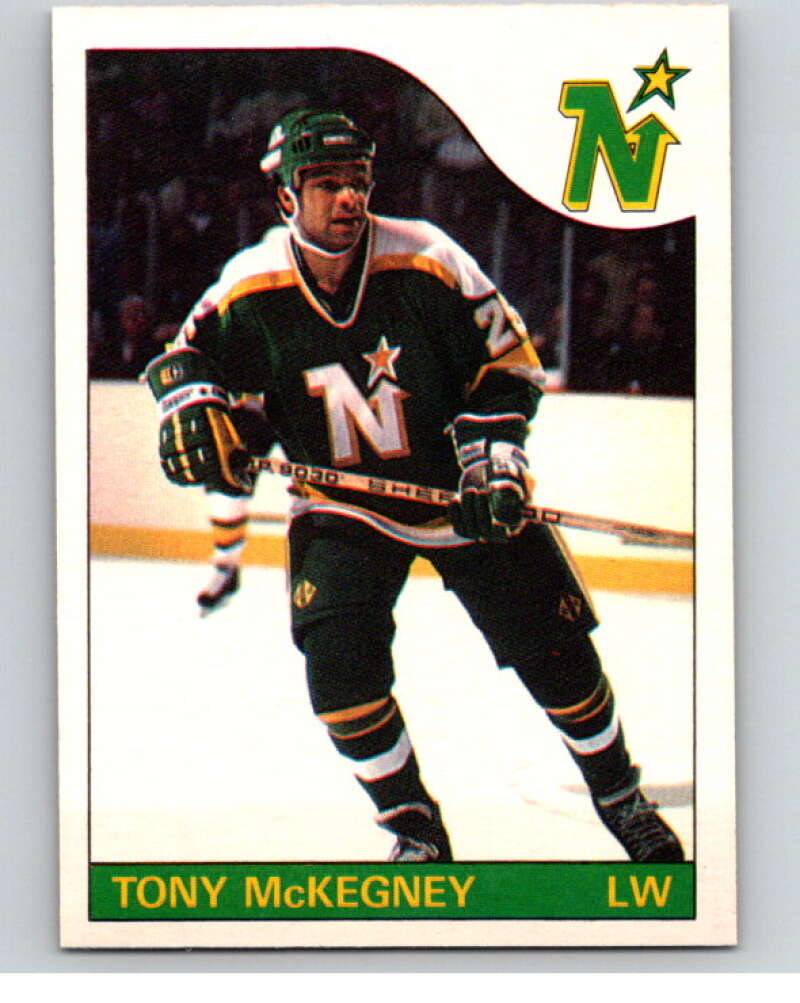 1985-86 O-Pee-Chee #156 Tony McKegney Minnesota North Stars V56701 Image 1