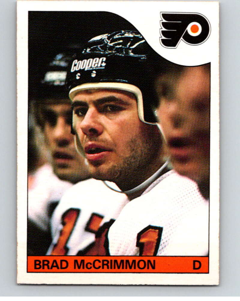 1985-86 O-Pee-Chee #158 Brad McCrimmon Philadelphia Flyers V56704 Image 1
