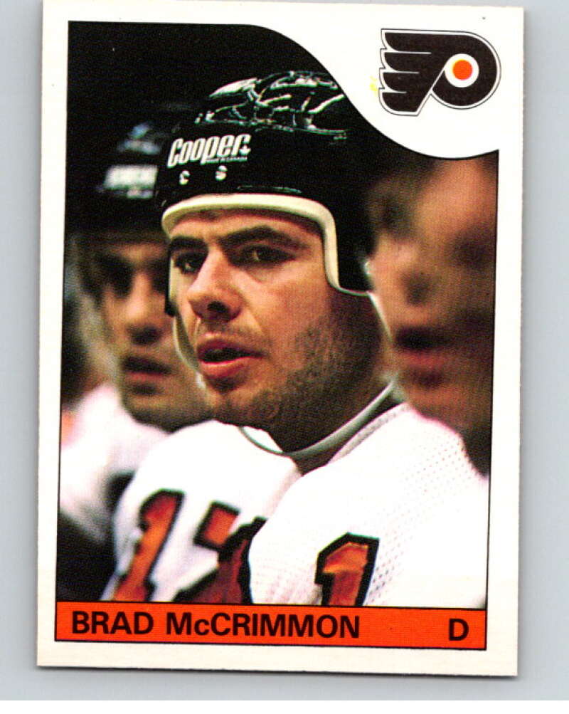 1985-86 O-Pee-Chee #158 Brad McCrimmon Philadelphia Flyers V56705 Image 1