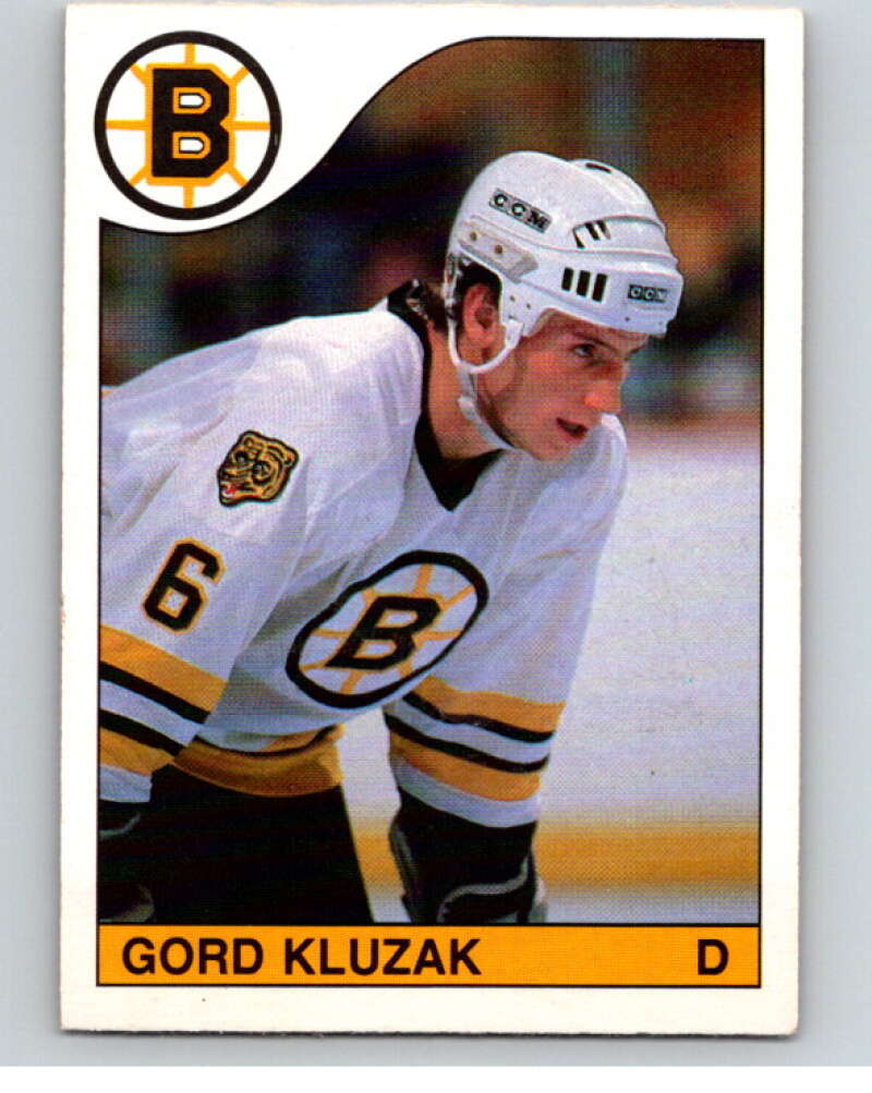 1985-86 O-Pee-Chee #167 Gord Kluzak Boston Bruins V56729 Image 1