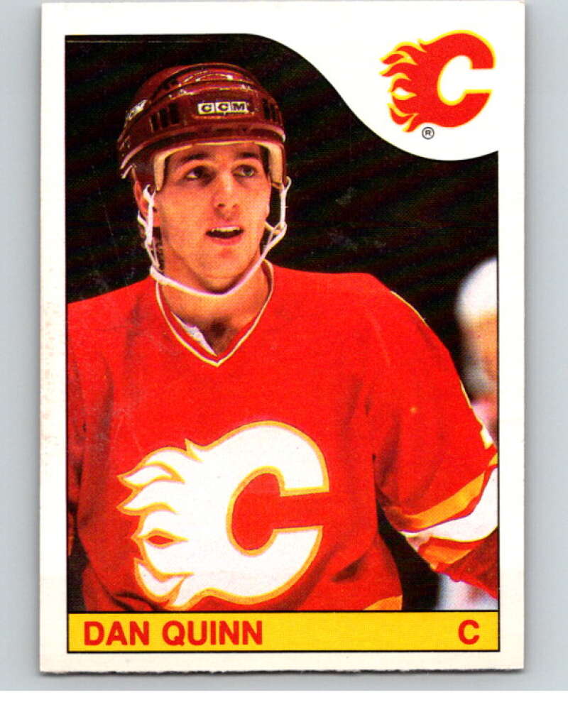 1985-86 O-Pee-Chee #176 Dan Quinn Calgary Flames V56753 Image 1