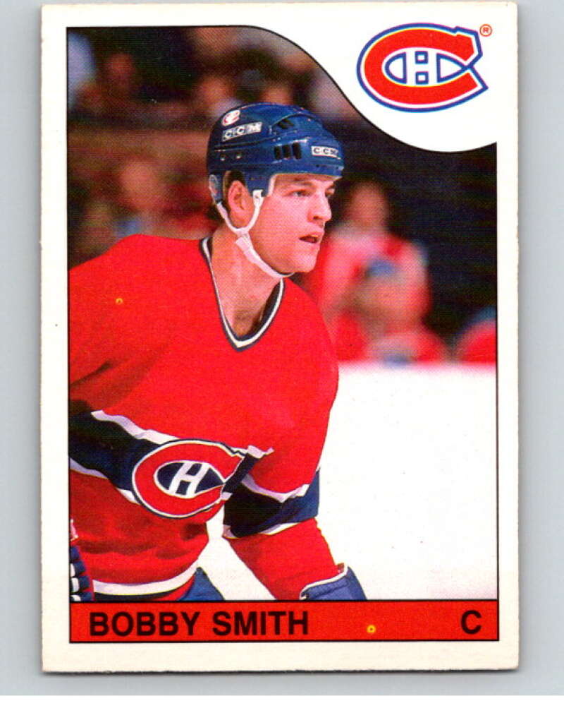 1985-86 O-Pee-Chee #181 Bobby Smith Montreal Canadiens V56762 Image 1