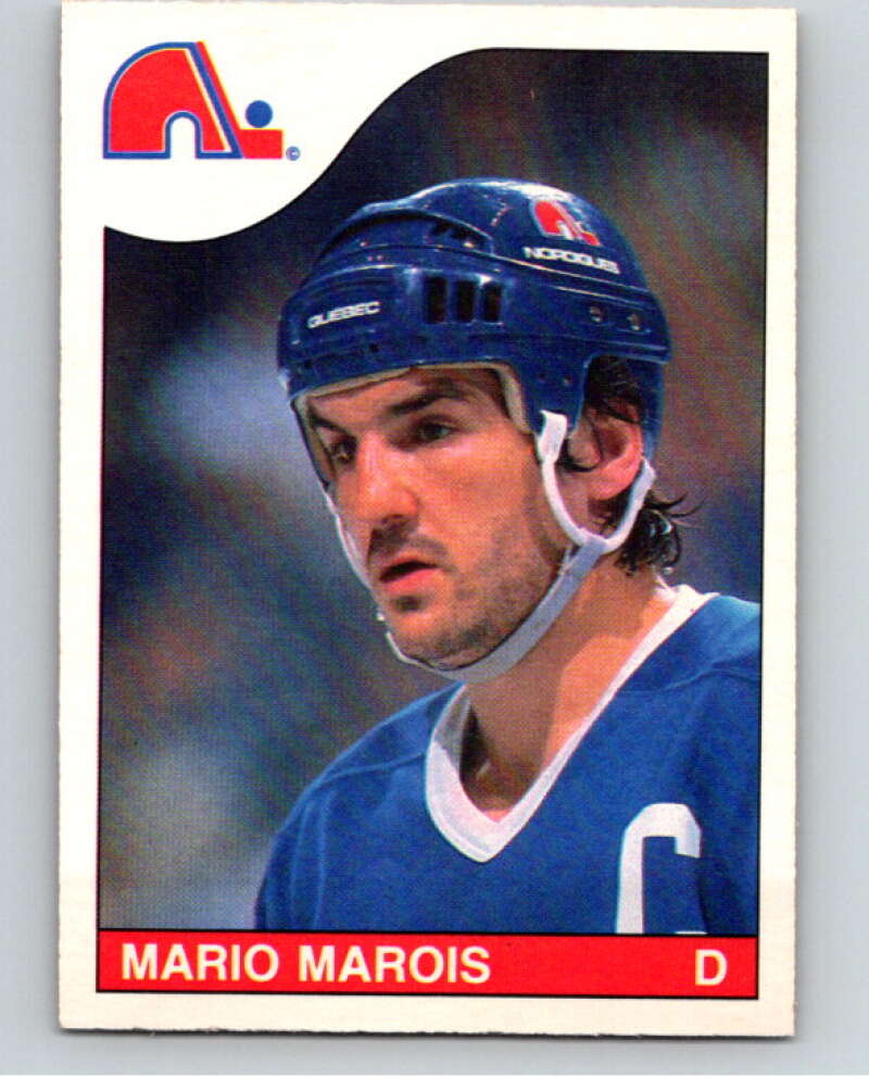 1985-86 O-Pee-Chee #194 Mario Marois Quebec Nordiques V56790 Image 1