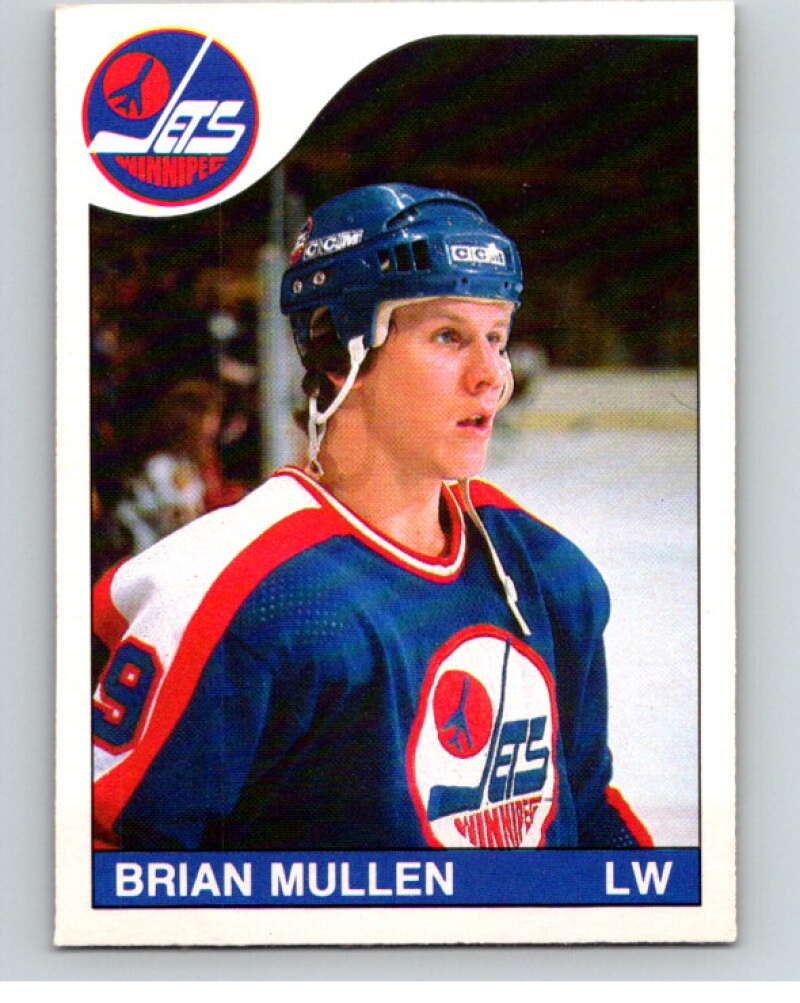 1985-86 O-Pee-Chee #195 Brian Mullen Winnipeg Jets V56792 Image 1