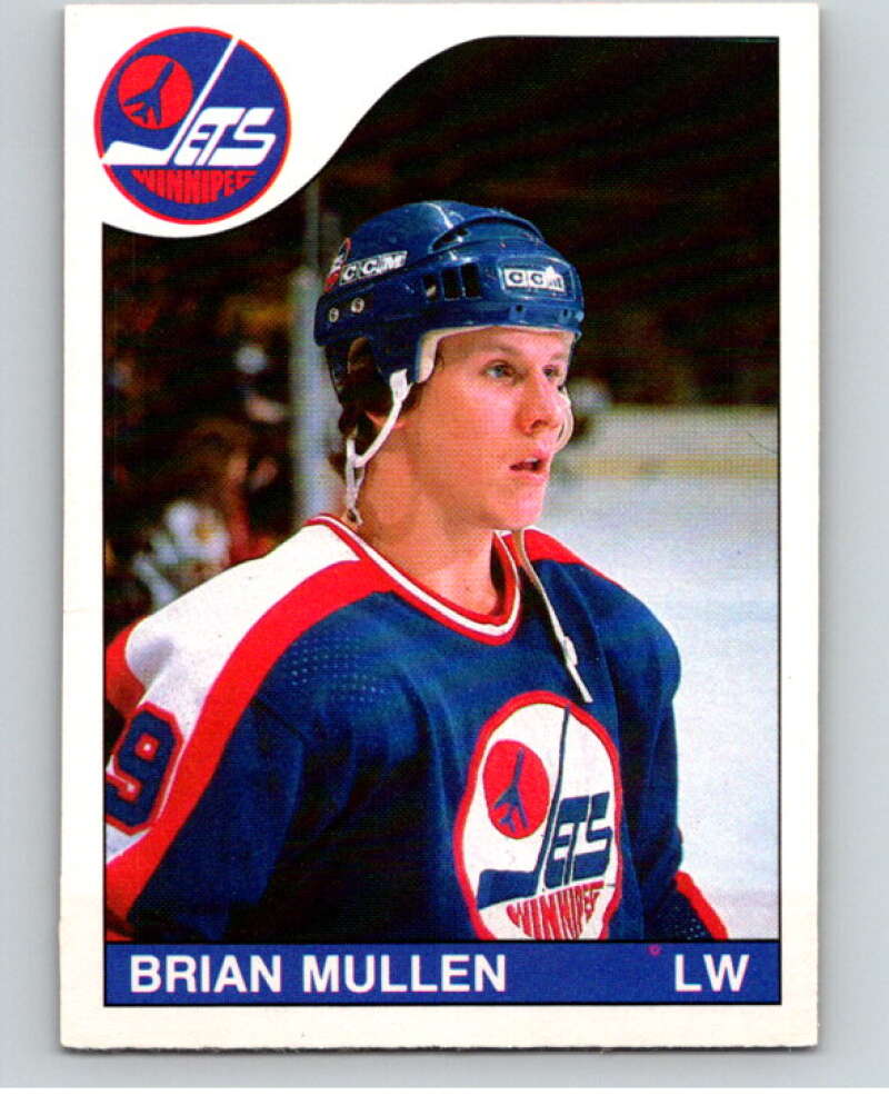 1985-86 O-Pee-Chee #195 Brian Mullen Winnipeg Jets V56793 Image 1