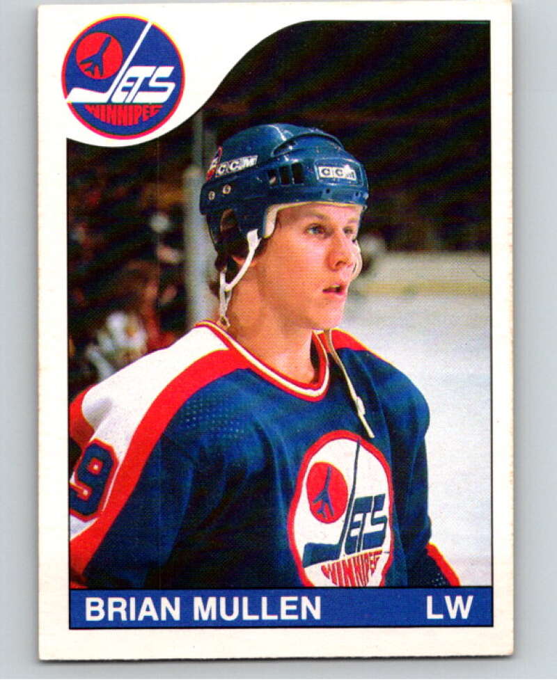 1985-86 O-Pee-Chee #195 Brian Mullen Winnipeg Jets V56794 Image 1