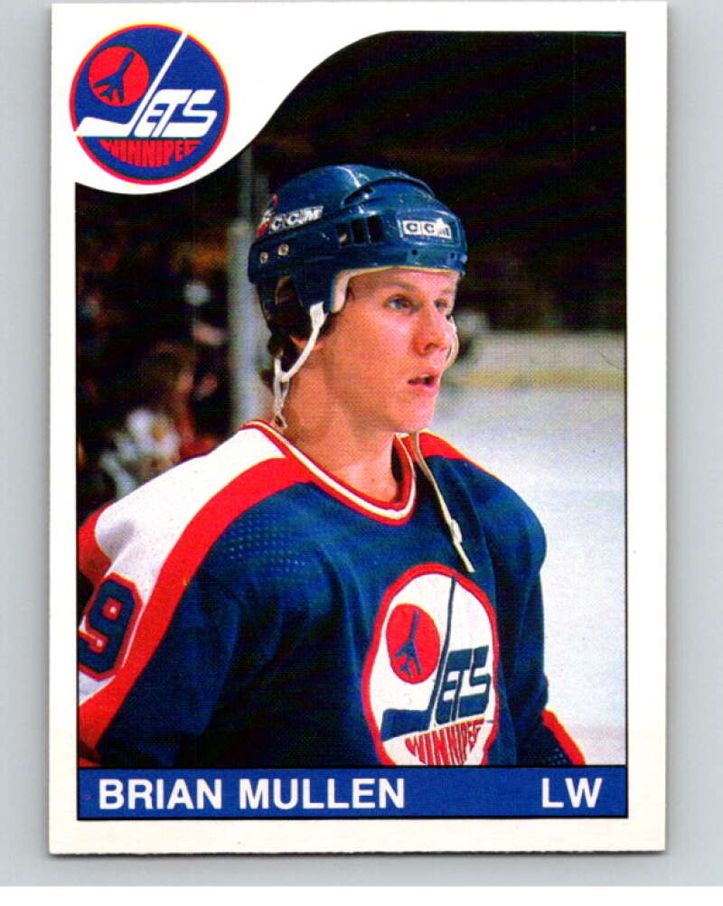 1985-86 O-Pee-Chee #195 Brian Mullen Winnipeg Jets V56795 Image 1