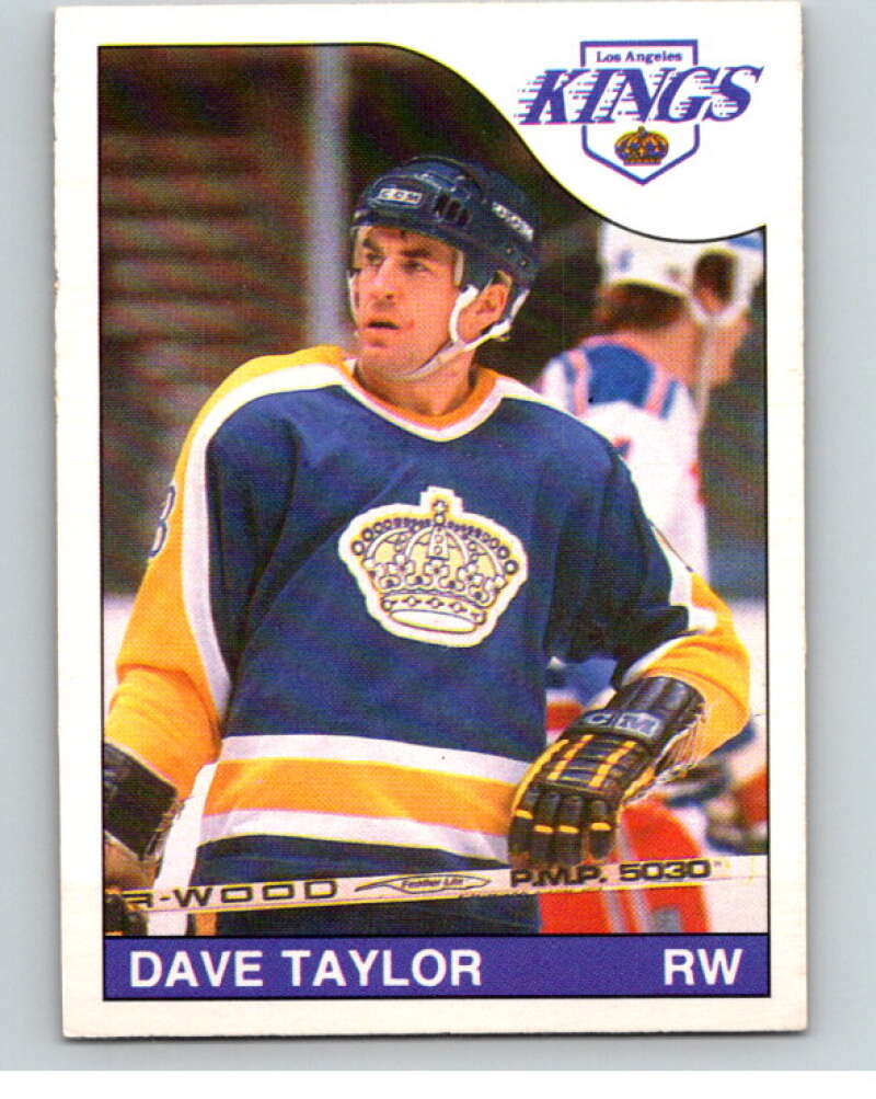 1985-86 O-Pee-Chee #214 Dave Taylor Los Angeles Kings V56828 Image 1