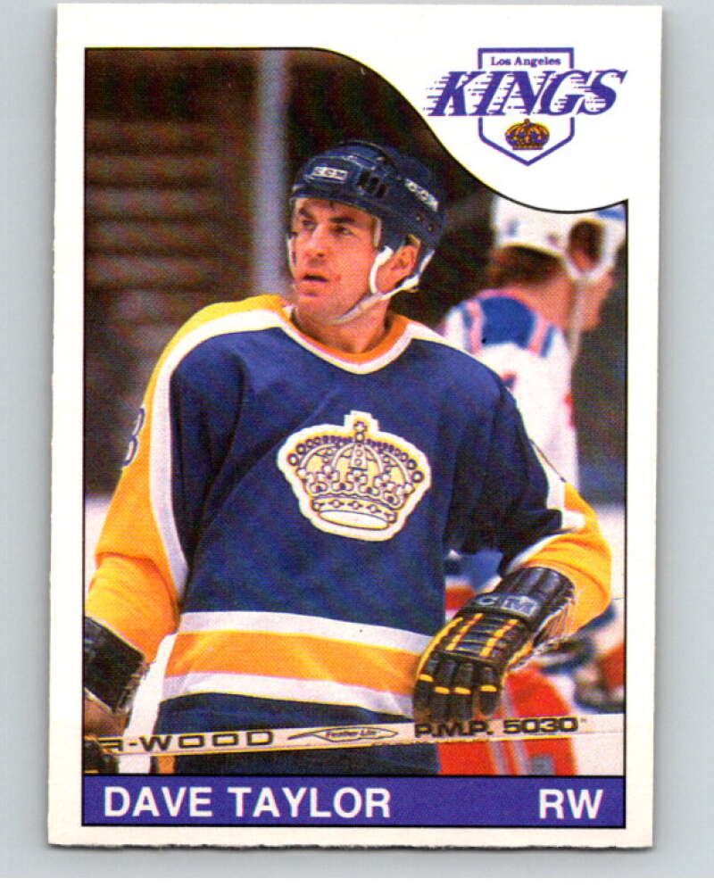 1985-86 O-Pee-Chee #214 Dave Taylor Los Angeles Kings V56830 Image 1