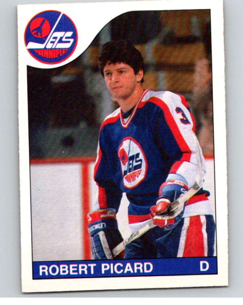 1985-86 O-Pee-Chee #215 Robert Picard Winnipeg Jets V56832 Image 1